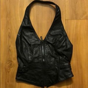Wilson’s leather halter vest